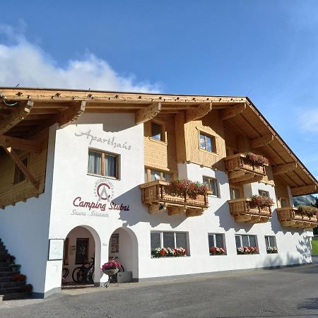 Aparthaus Camping Stubai Apartamento Neustift im Stubaital Exterior foto